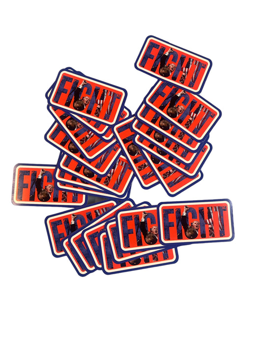 Trump Fight Decal