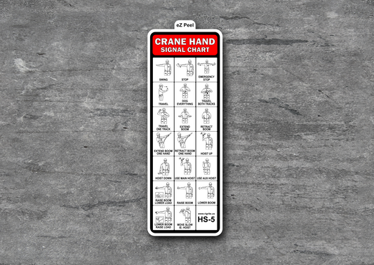 Hand Signal Decal