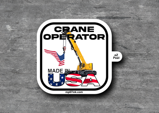 Crane Operator Decal