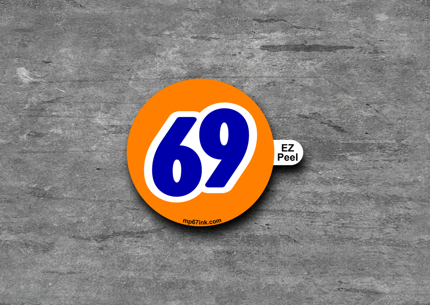 Union 69 Decal