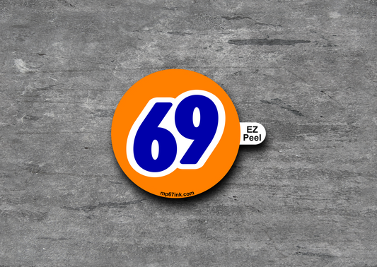 Union 69 Decal